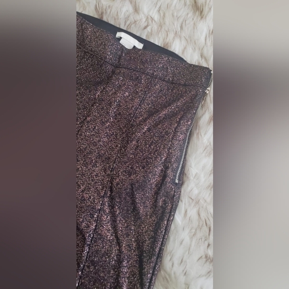 H&M Rose Gold Glitters High Waist Pant 🌴 - Picture 5 of 7